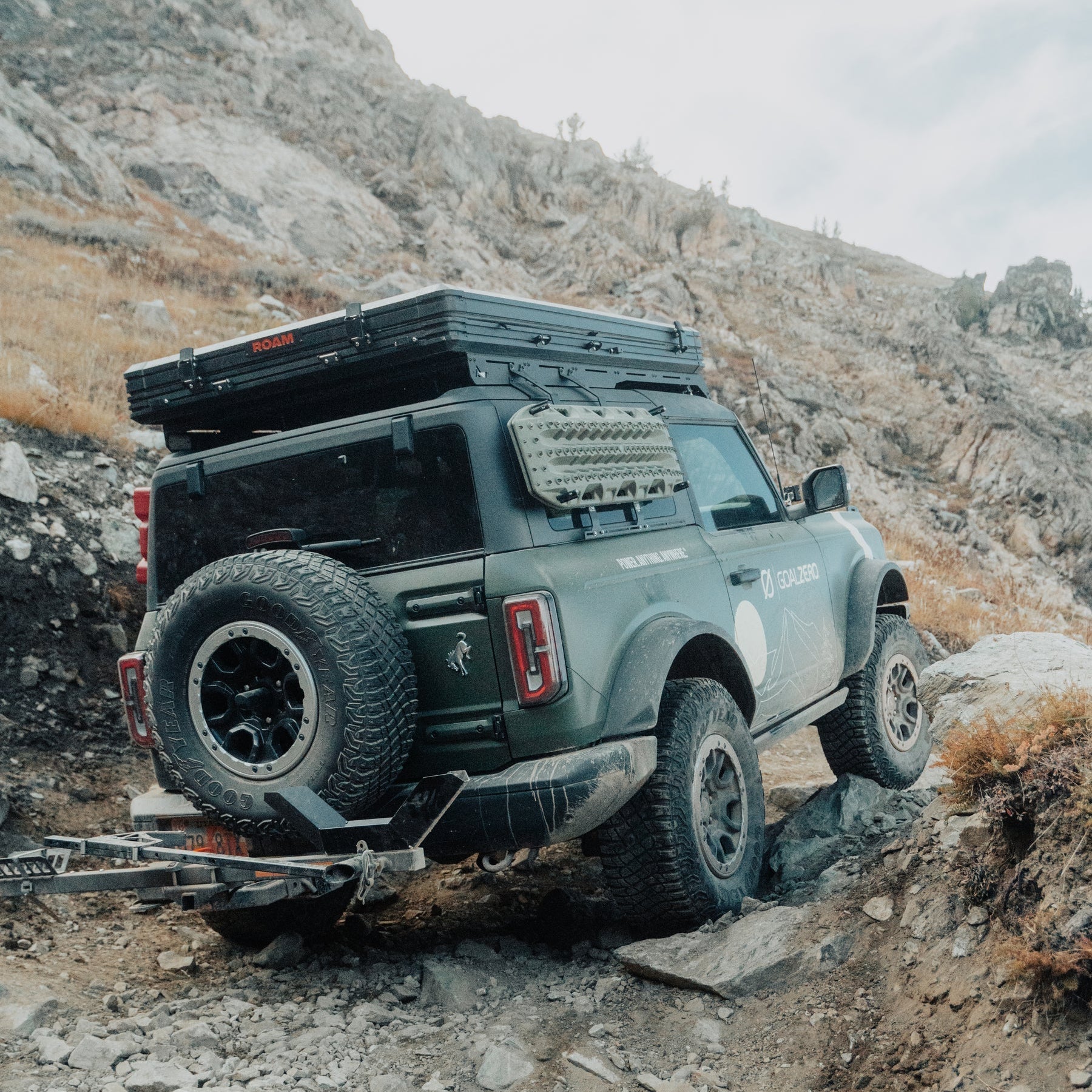 TrailRax Modular Roof Rack For The Ford Bronco 2 Door - Full Rack