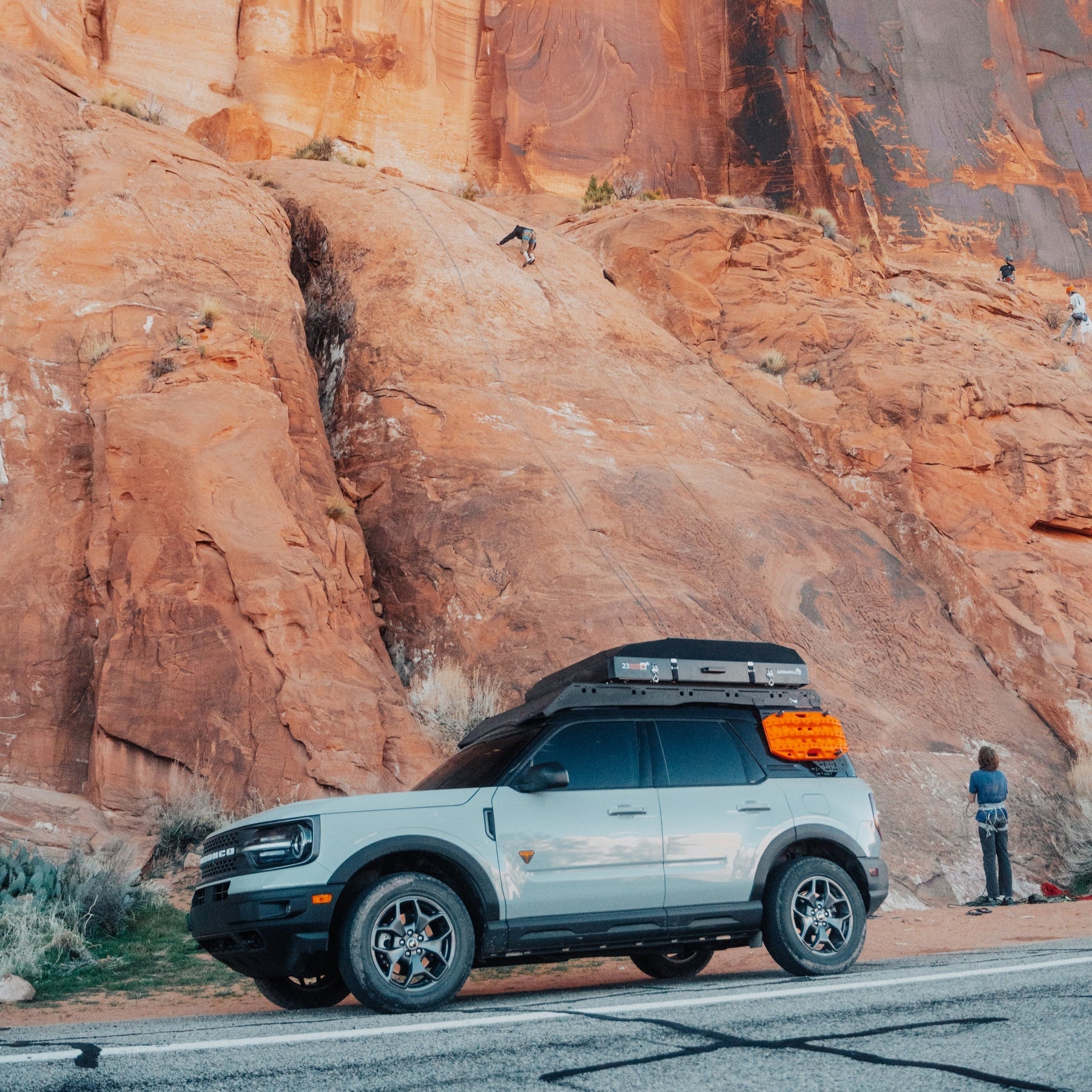 Rockyard Rodeo 荒岩乗り TOP4 CF 未使用 FaB TrailRax Modular Roof Rack For The Ford Bronco Sport - Outer Banks