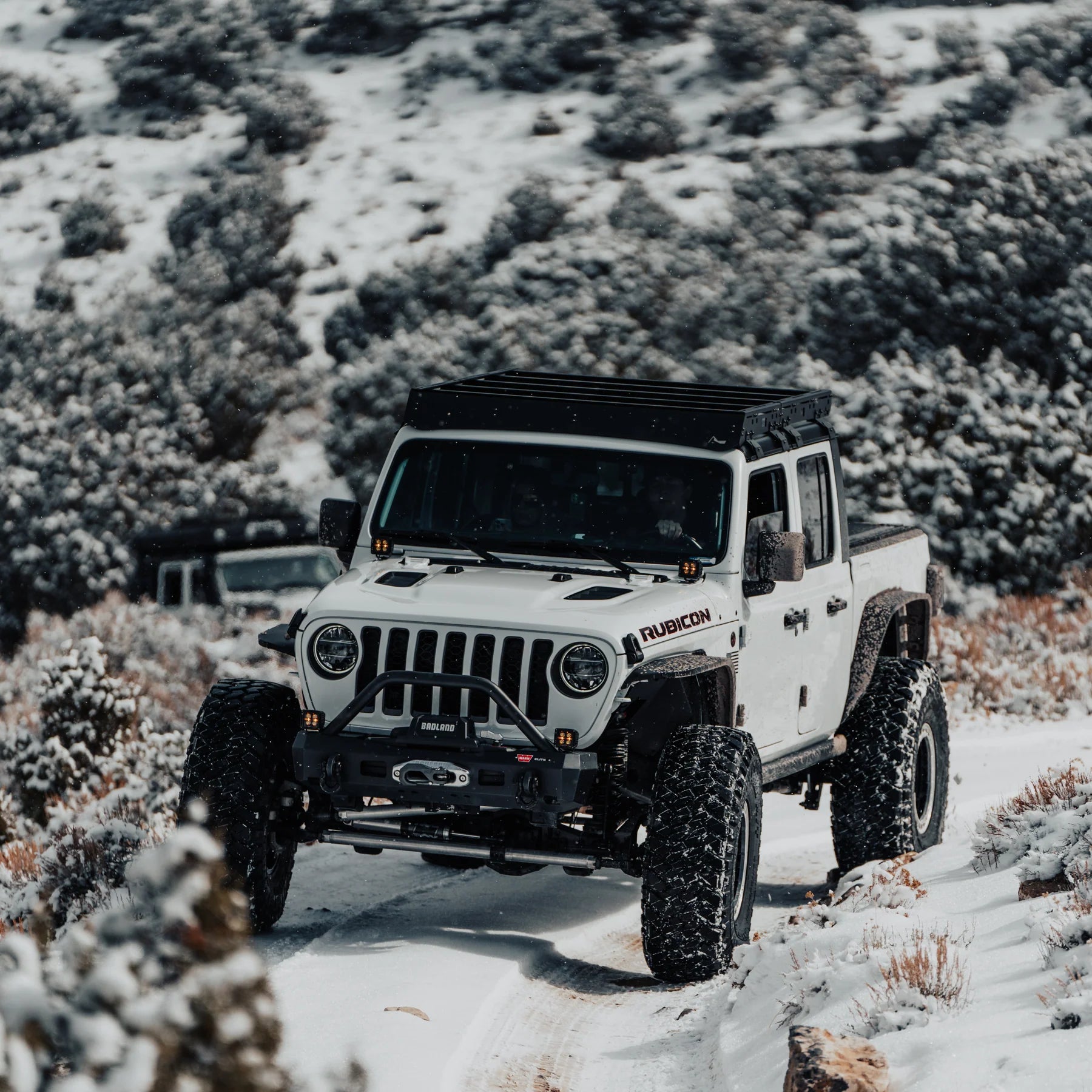 TrailRax Modular Roof Rack For The Jeep Gladiator - Half Length