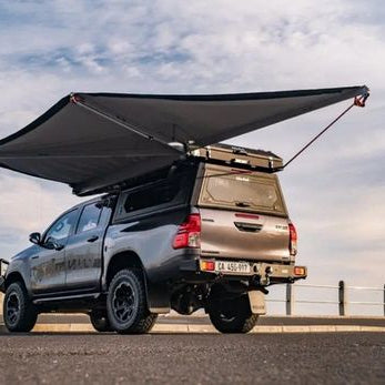 Alu-Cab Shadow Awning 180° - RHS