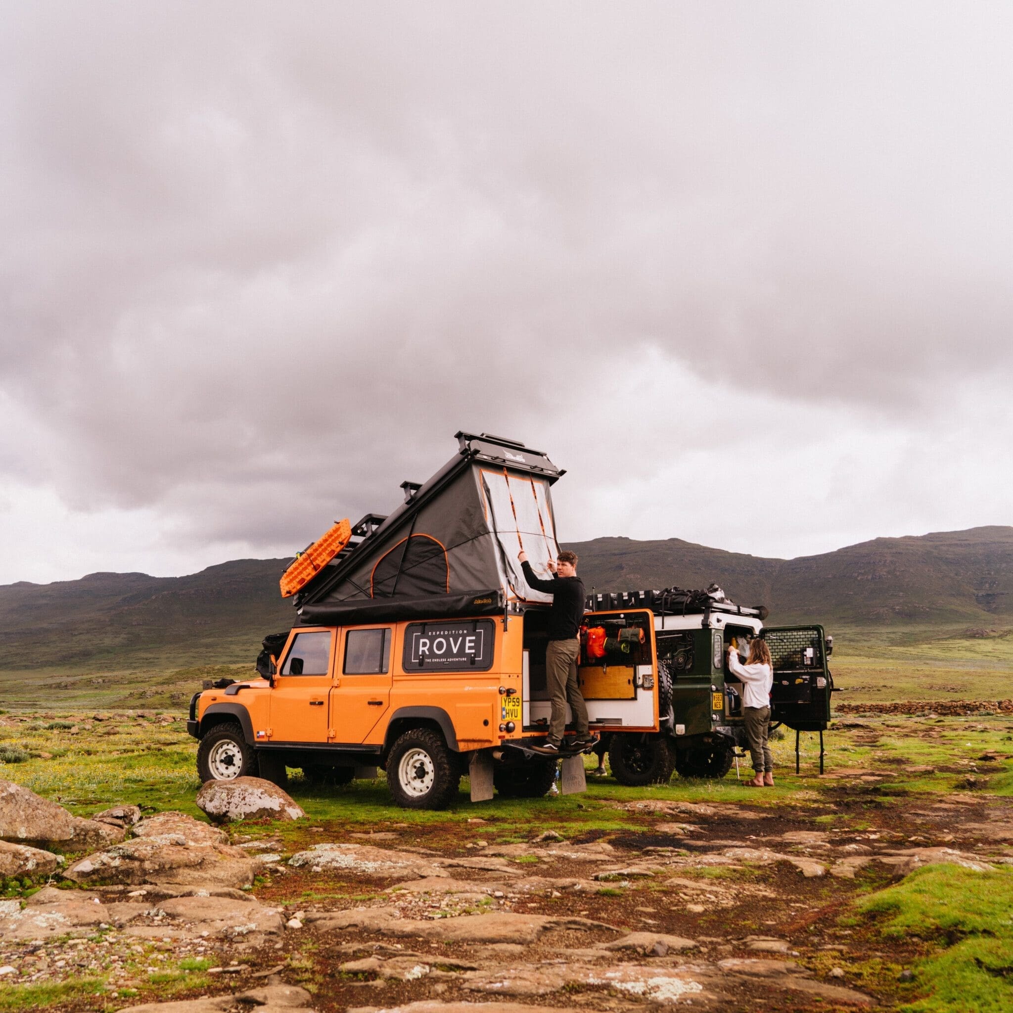 Alu-Cab Land Rover Defender Icarus roof conversions