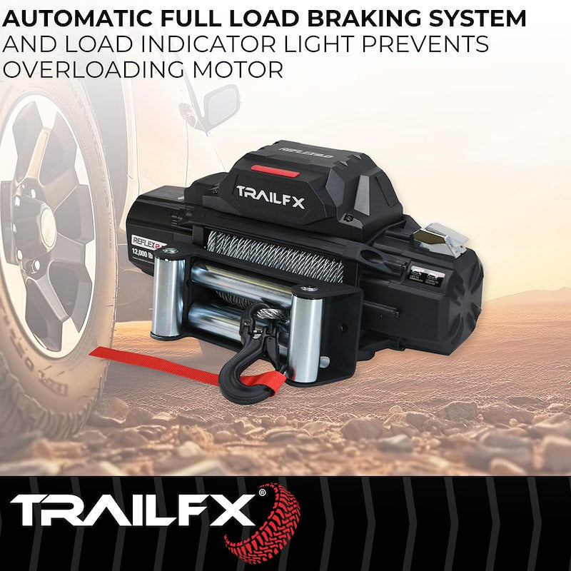 Trail FX Reflex 2.0 12k Steel Winch