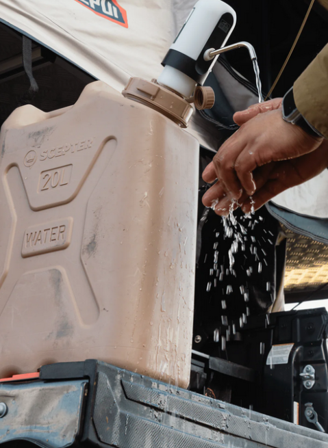 S.W. Adapter Kit & Overland Water Pump 1