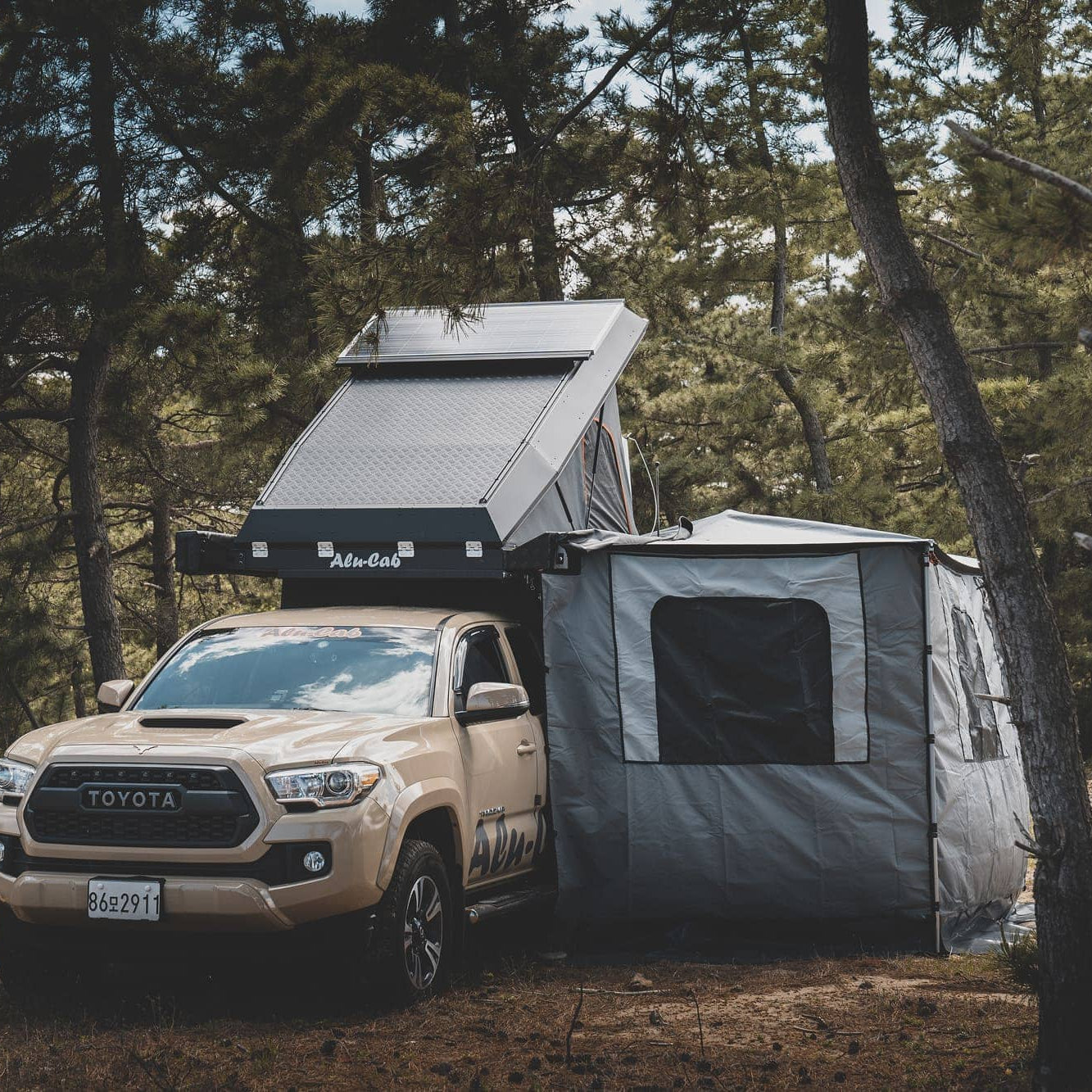 Alu-Cab Shadow Awning Side Wall Kit RHS