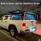 Dura Cover 2019-2026 Chevy Silverado 1500 | GMC Sierra 1500 | 5'8'' Bed (69.3'') | 2nd-Gen Aluminum Truck Cap Canopy Hardtop | Urban Edition Sliding Windows image 8