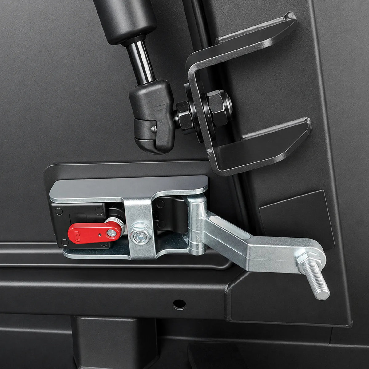 LAX Dual-Side Opening Lock Set for 2nd Gen Truck Caps, Designed for Gullwing and Rear Doors, with Interior Emergency Safety Release, Set of 2 image 2