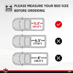 Dura Cover 2022-2026 Toyota Tundra | 5.5' Bed (66.7'')| 2nd-Gen Aluminum Truck Cap Canopy Hardtop | Urban Edition Sliding Windows image 1