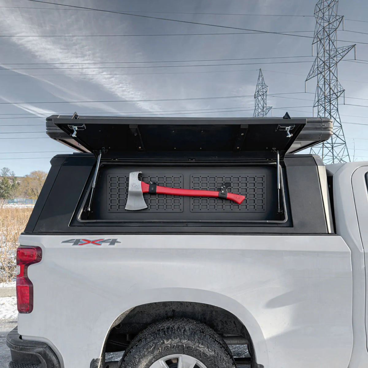 Bed Cap Side Storage Box | Fits 2nd Generation Dura Cover Truck Caps | For F150 F250 F350, Ram 1500 2500 3500, Chevrolet Silverado 1500 2500 3500 & Toyota Tundra image 2