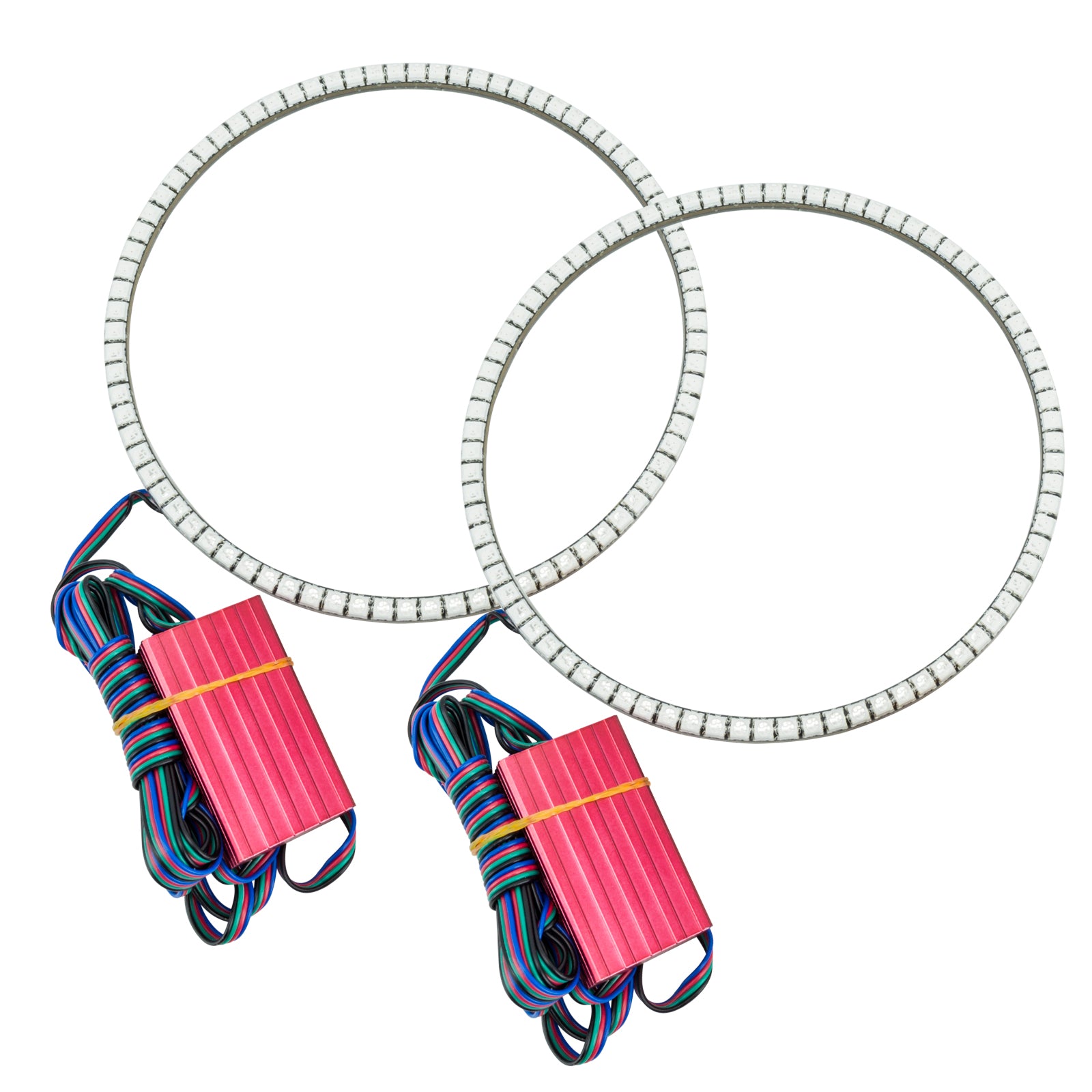 1214-334 - Jeep Wrangler JL 2018-2019 ORACLE LED Waterproof Halo Kit