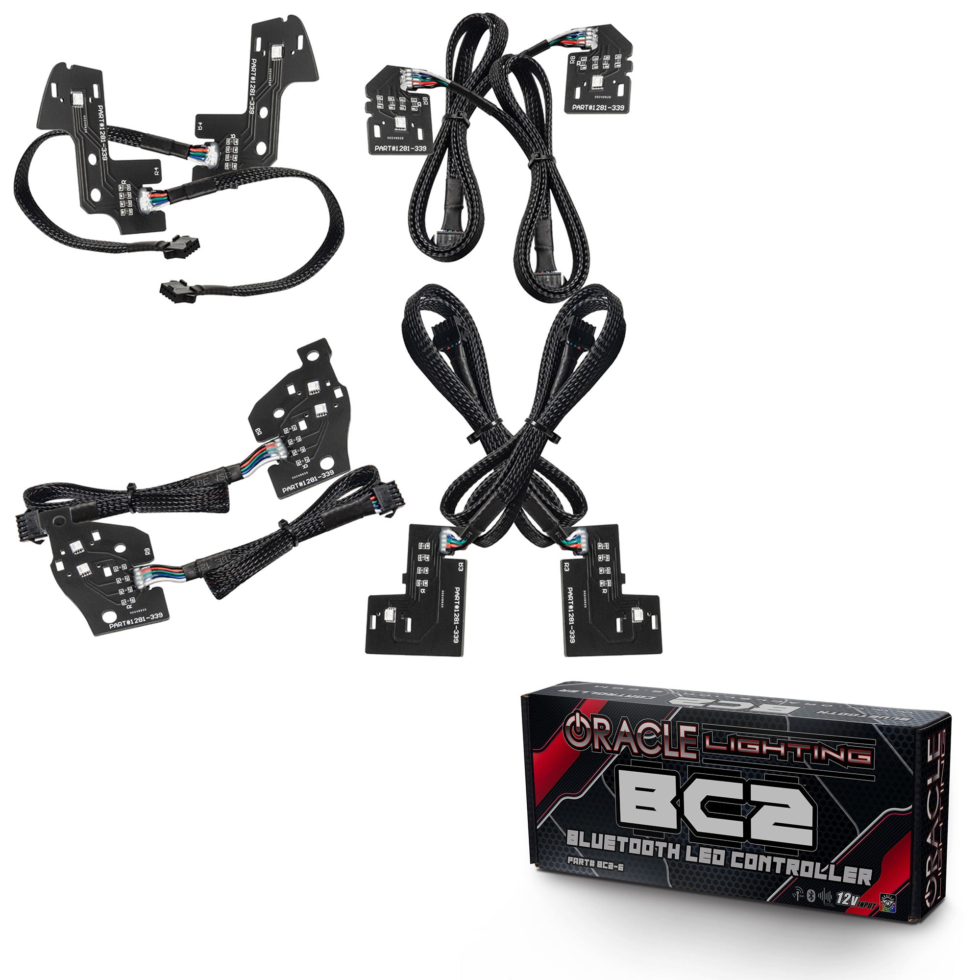 1281-335 - 2019-2020 Dodge Ram ORACLE RGBW Headlight DRL Upgrade Kit