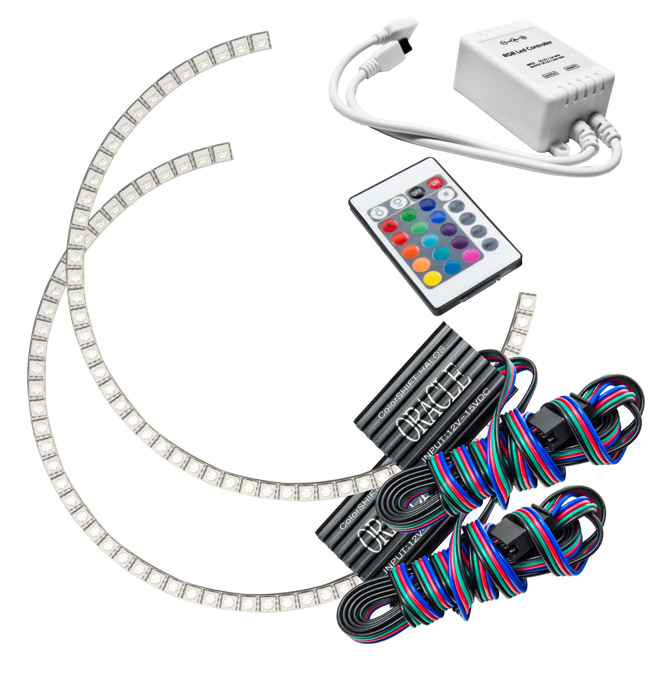 1312-504 - Ford Lightning 1999-2004 ORACLE ColorSHIFT Halo Kit