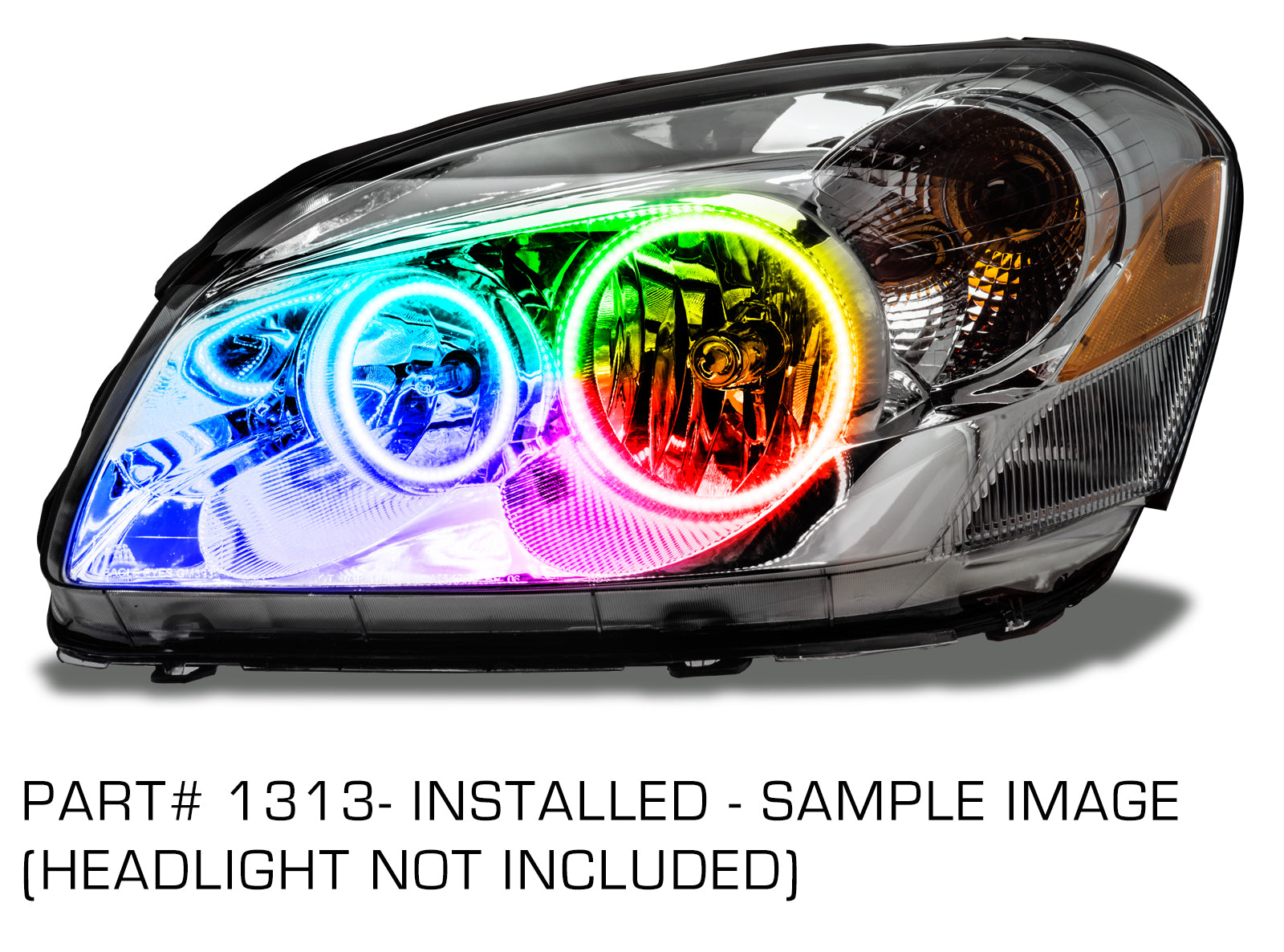 1313-334 - Buick Lucerne 2006-2011 ORACLE ColorSHIFT Halo Kit