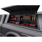 Truck Cap Side Storage Box with Built-In Shelf Divider | Fits 2nd Generation Dura Cover Truck Caps | For Ranger, Colorado, Canyon, Tacoma, and Gladiator image 1