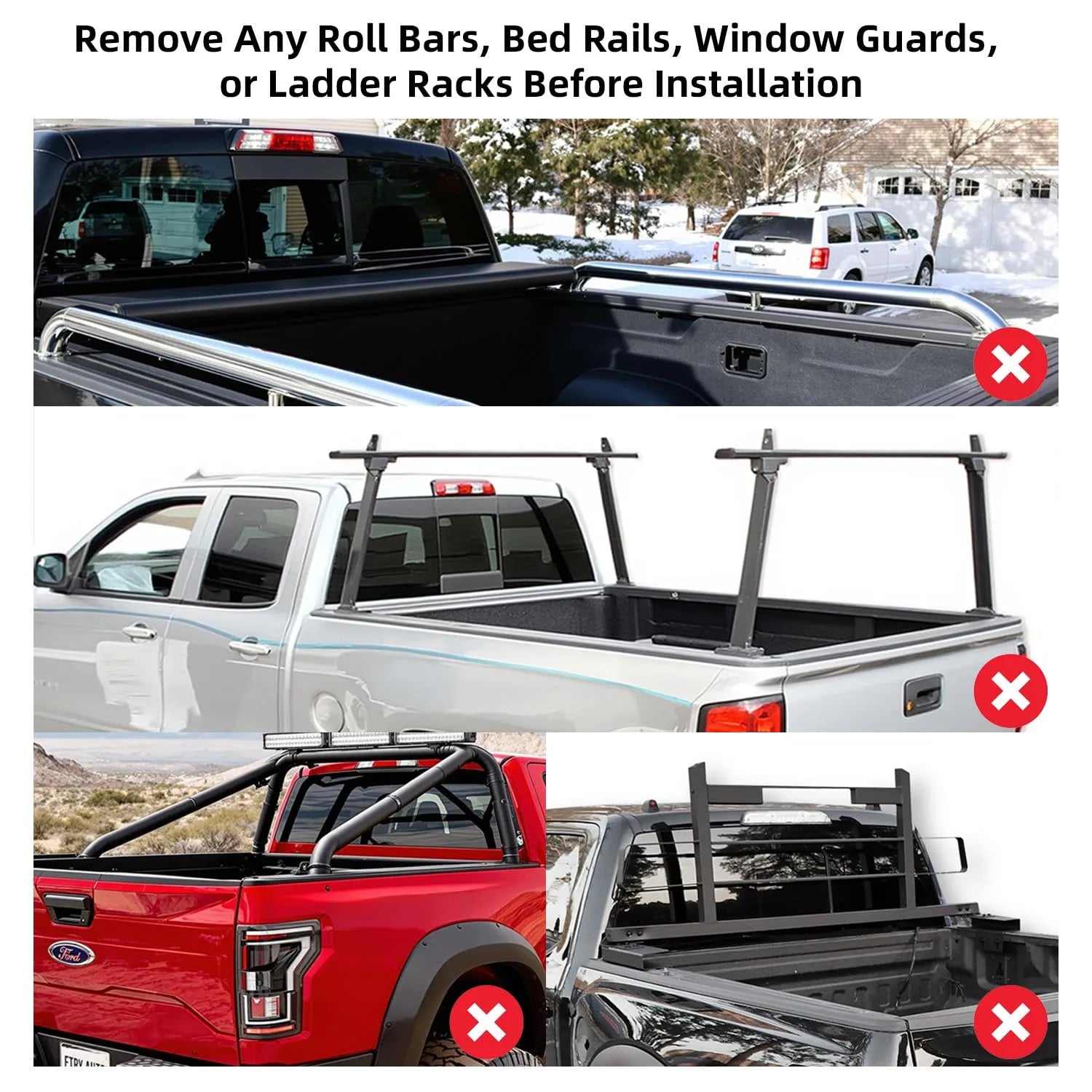 Dura Cover 2016-2023 Toyota Tacoma | 6' Bed (73.7'') | Aluminum Hard Flip Back Tri-Fold Truck Bed Tonneau Cover image 9