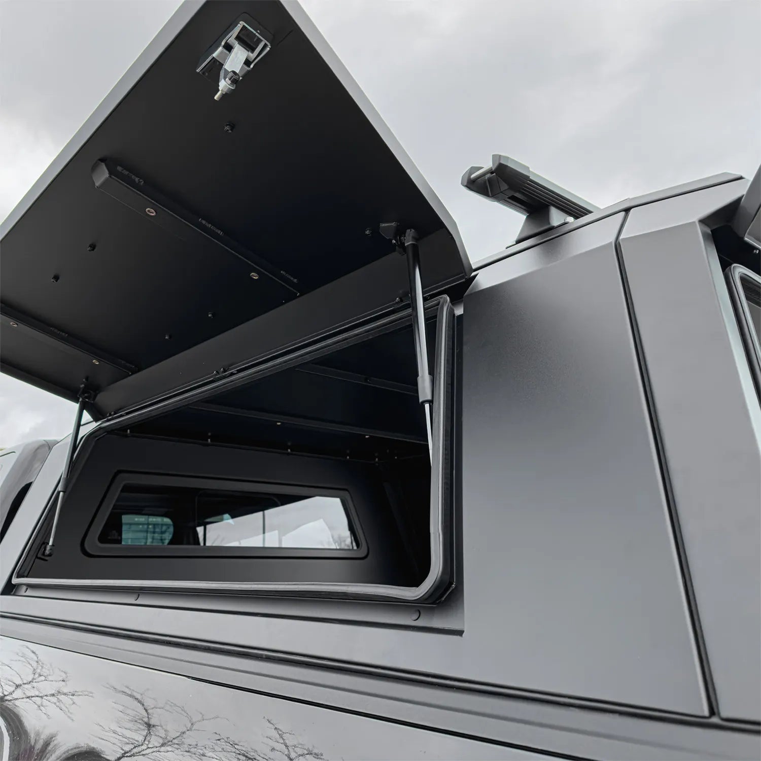 Dura Cover 2020-2026 Jeep Gladiator | 5' Bed (60.3") | 2nd-Gen Aluminum Truck Cap Canopy Hardtop | Adventure Edition Molle Panels image 6