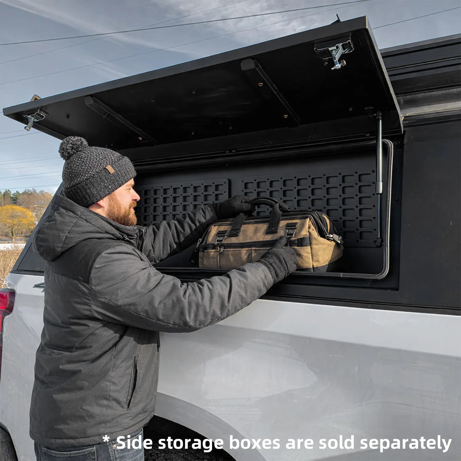 Dura Cover 2020-2026 Jeep Gladiator | 5' Bed (60.3") | 2nd-Gen Aluminum Truck Cap Canopy Hardtop | Adventure Edition Molle Panels image 10