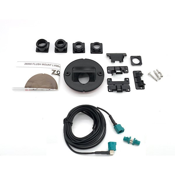 ZORG Flush Mount Service Body LVDS Camera Relocation Kit 4211