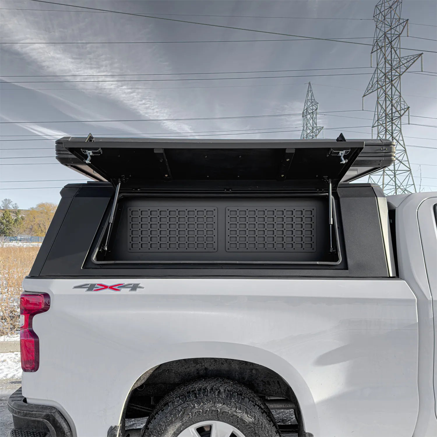 Bed Cap Side Storage Box | Fits 2nd Generation Dura Cover Truck Caps | For F150 F250 F350, Ram 1500 2500 3500, Chevrolet Silverado 1500 2500 3500 & Toyota Tundra image 4