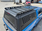 Gen 2 Truck Cap Roof Rack Cargo Basket with T-Slot Cross Bars – Heavy-Duty Overland Canopy Rack for Ford F-150, Ram 1500, Chevy Silverado 1500 & Toyota Tundra image 1