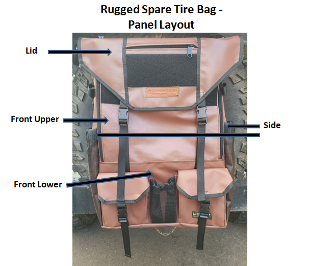 Ladder/Tread Surface Bag - V2
