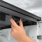 Dura Cover 2019-2026 Chevy Silverado 1500 | 2019-2026 GMC Sierra 1500 | 5'8'' Bed (69.3'') | Aluminum Hard Flip Back Tri-Fold Truck Bed Tonneau Cover image 5