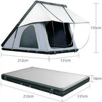 Dura Cover Aluminum Hardshell Rooftop Tent, Perfect for Trucks, SUVs, Jeeps, Vans, and Cars. image 3