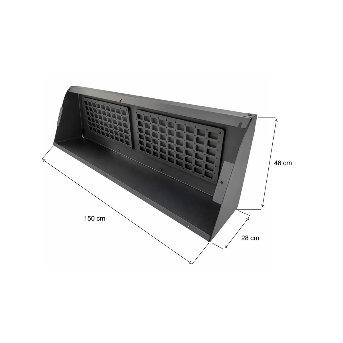 Bed Cap Side Storage Box | Fits 2nd Generation Dura Cover Truck Caps | For F150 F250 F350, Ram 1500 2500 3500, Chevrolet Silverado 1500 2500 3500 & Toyota Tundra image 5