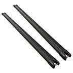 Heavy-Duty Aluminum Cross Bars – Set of 2 | 300 lbs per Bar | For 2nd-Gen Dura Cover Truck Caps Only image 0