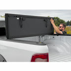 Dura Cover 2016-2023 Toyota Tacoma | 6' Bed (73.7'') | Aluminum Hard Flip Back Tri-Fold Truck Bed Tonneau Cover image 3