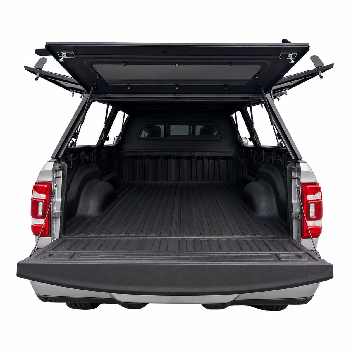 Dura Cover 2009–2026 RAM 1500 2500 3500 8' (98.3") Bed Adventure Edition Aluminum Truck Cap with MOLLE Panels image 4