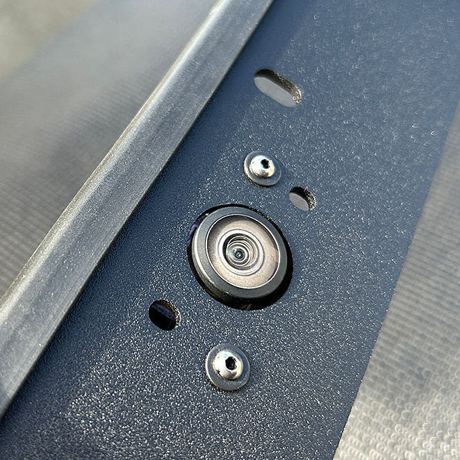 Gladiator ModCap rear filler plate with camera hole - 813 Fabrication