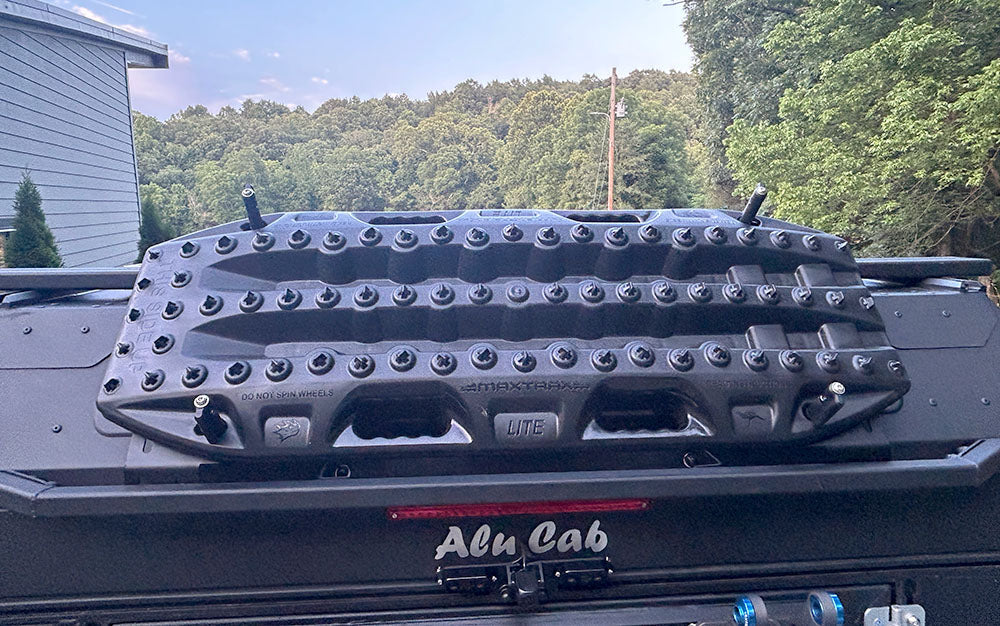 Alu-Cab Camper / ModCAP Upper Rear Accessory & Traction Board Brackets