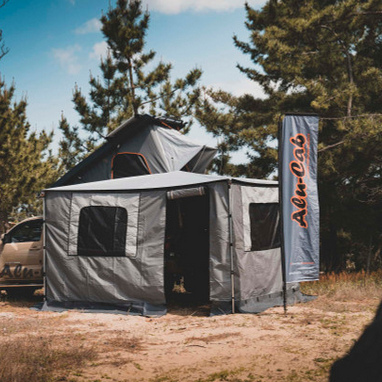 Alu-Cab Shadow Awning Side Wall Kit RHS