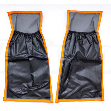 Alu-Cab Canvas Mesh Pockets in Rear Pockets