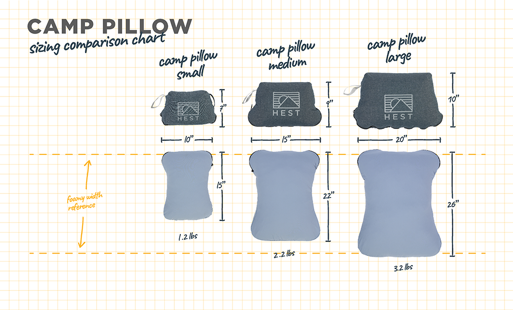 HEST Camp Pillow