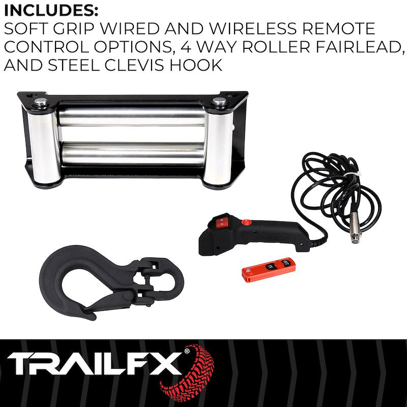 Trail FX Reflex 2.0 12k Synthetic Winch