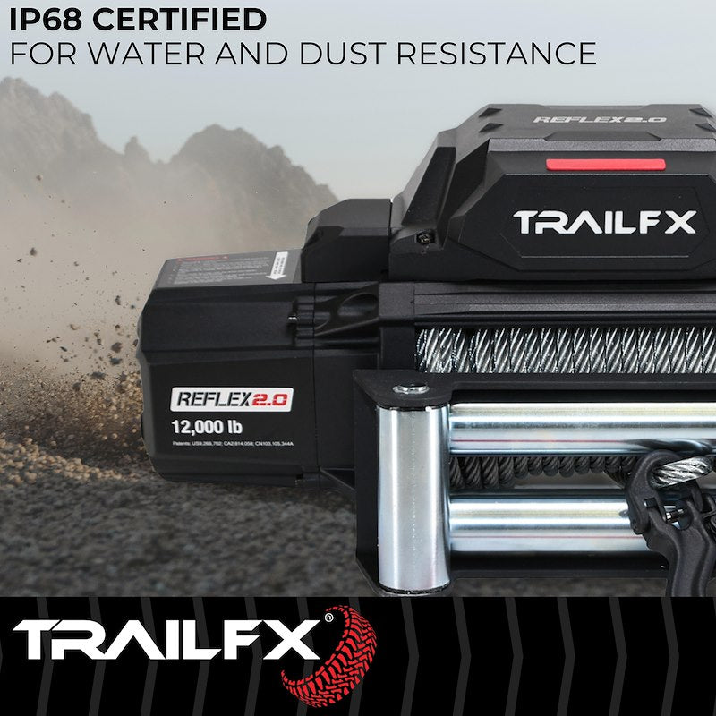 Trail FX Reflex 2.0 12k Synthetic Winch