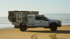 Barre de toit modulaire TrailRax pour Ford Super Duty 2017+/ Déflecteur avec découpe pour feux de dégagement/Barre lumineuse