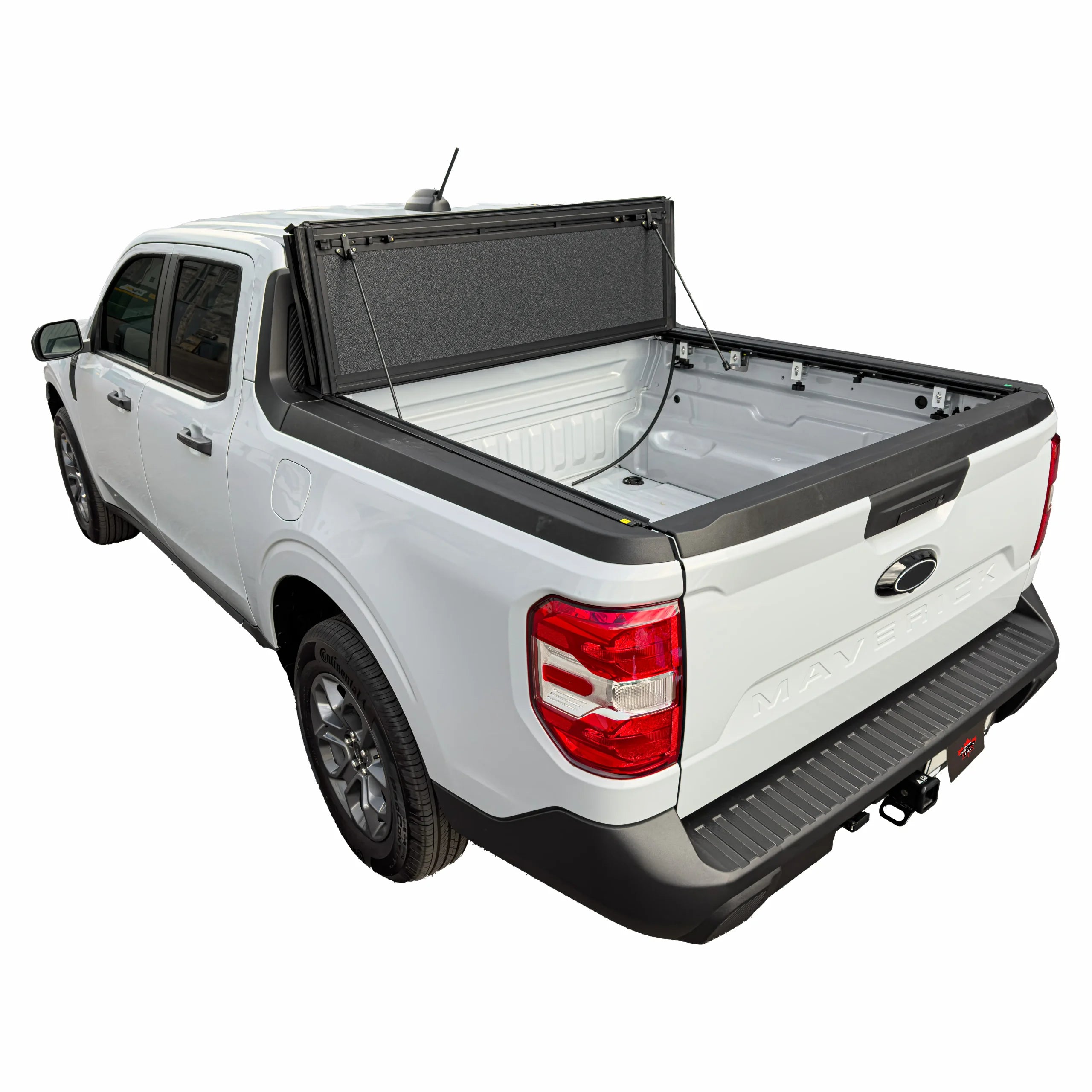 Dura Cover 2022-2026 Ford Maverick 4'6'' Bed (54.4'') | Aluminum Hard Flip Back Tri-Fold Truck Bed Tonneau Cover image 1