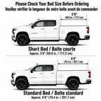 Dura Cover 2019-2026 Chevy Silverado/GMC Sierra 1500 | 6'6'' Bed (78.9'') | 2nd-Gen Aluminum Truck Cap Canopy Hardtop | Adventure Edition Molle Panels image 11
