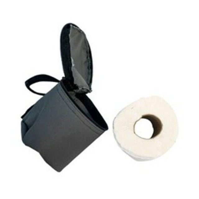 The ALu-Cab toilet paper holder