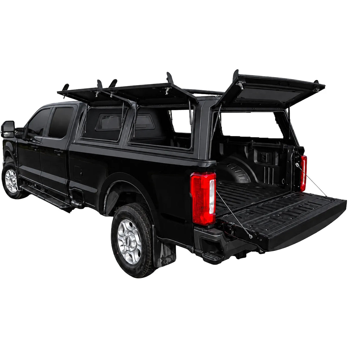 Dura Cover 2017–2026 Ford F-250 / F-350 / F-450 Super Duty 8' (96.4") Bed Adventure Edition Aluminum Truck Cap with MOLLE Panels image 2
