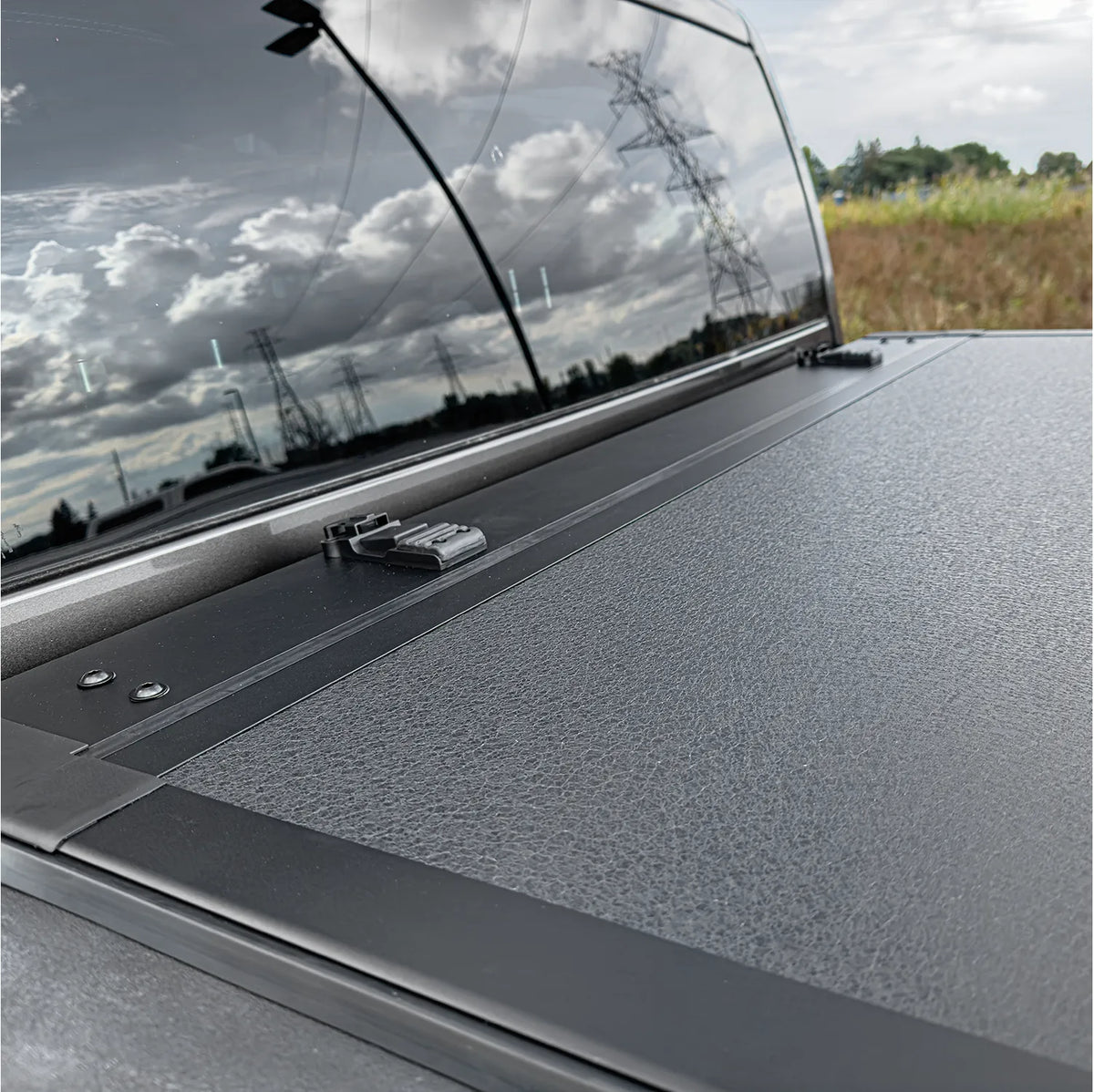Dura Cover 2024-2025 Ford Ranger 5' Bed (61'') | Aluminum Hard Flip Back Tri-Fold Truck Bed Tonneau Cover image 8
