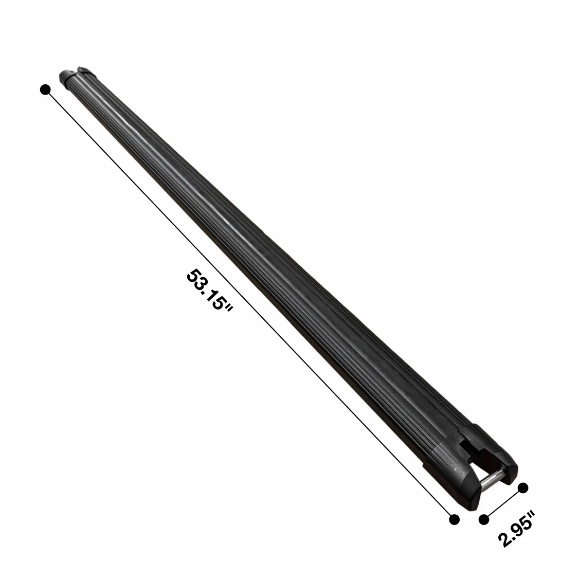 Heavy-Duty Aluminum Cross Bars – Set of 2 | 300 lbs per Bar | For 2nd-Gen Dura Cover Truck Caps Only image 1
