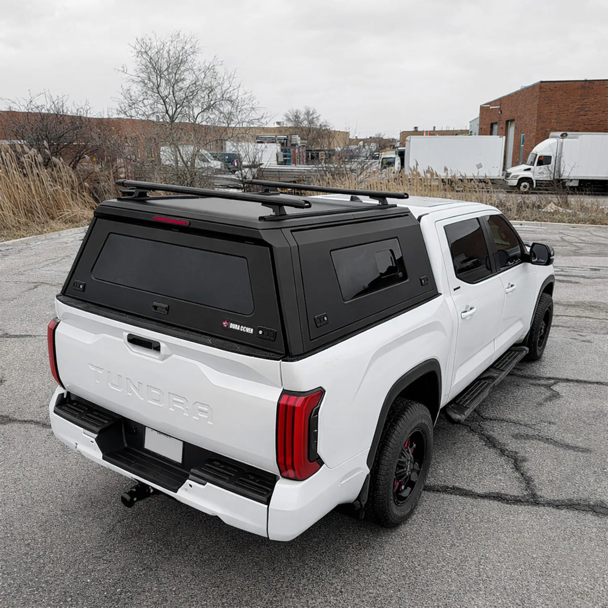 Dura Cover 2014-2018 Chevy Silverado / GMC Sierra 1500 | 2015-2019 Silverado/Sierra 2500 3500 HD | 2019 Silverado 1500 LD | 6'6'' Bed (78.9'') | 2nd-Gen Aluminum Truck Cap Canopy Hardtop | Urban Edition Sliding Windows image 1