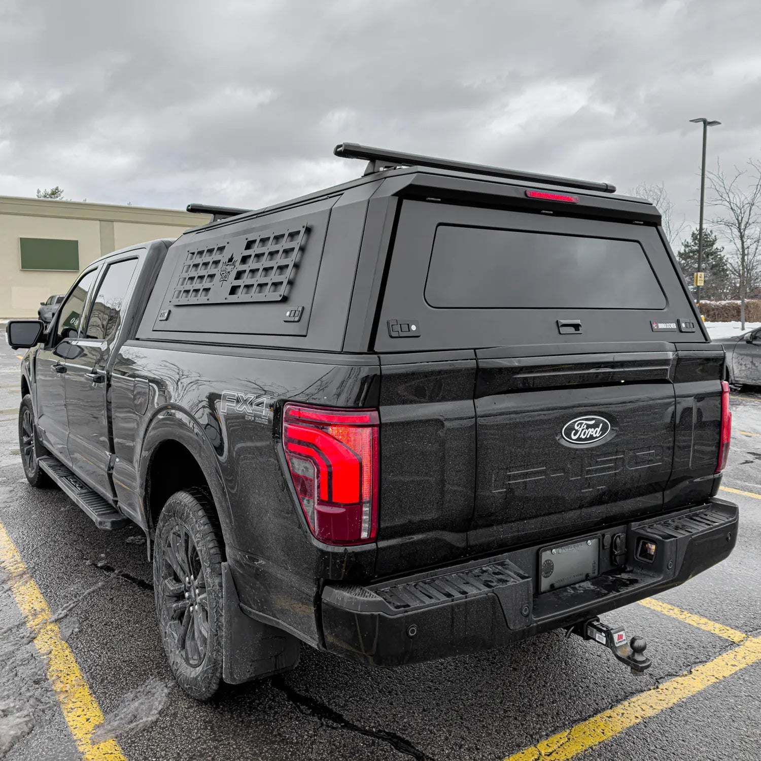 Dura Cover 2014-2018 Chevy Silverado / GMC Sierra 1500 | 2015-2019 Silverado/Sierra 2500 3500 HD | 2019 Silverado 1500 LD | 6'6'' Bed (78.9'') | 2nd-Gen Aluminum Truck Cap Canopy Hardtop | Adventure Edition Molle Panels image 1