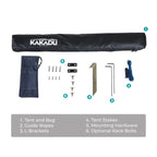 Kakadu Outback Shower Vehicle Tent